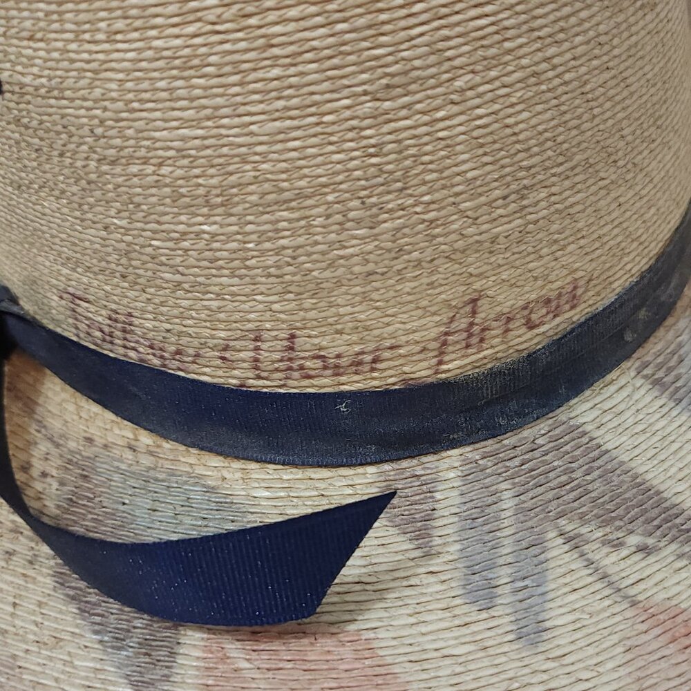 Charlie 1 Horse Straight Arrow Mexican Palm Cowboy Hat - Picture 12 of 12